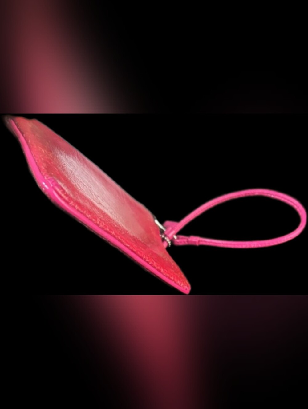 COACH POPPY Pink wristlet - Picture 4 of 5